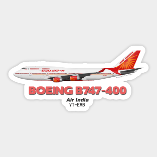 Boeing B747-400 - Air India Sticker